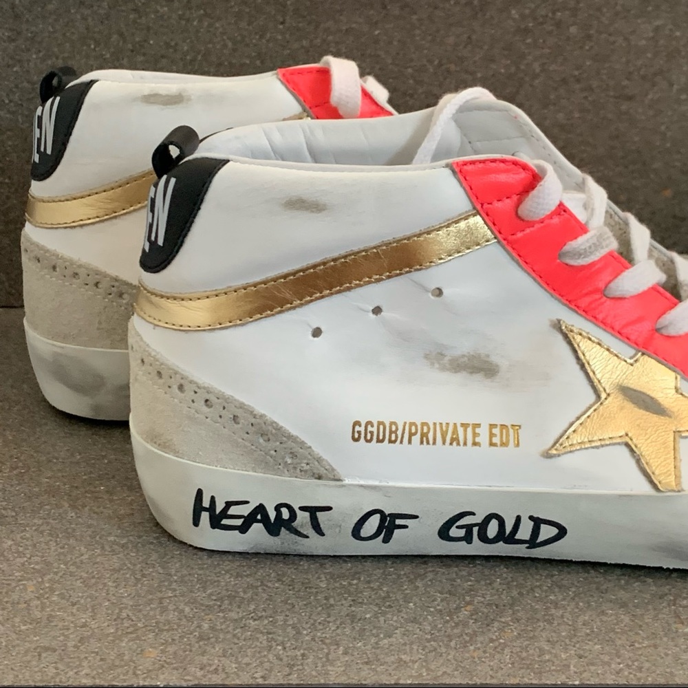 NIB GOLDEN GOOSE Mid Star Private Limited Edition Sneakers, Size 11US/ 41EU - Picture 11 of 17